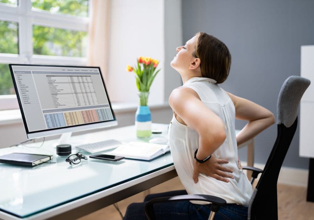 Bolest zad - ergonomie v kostce